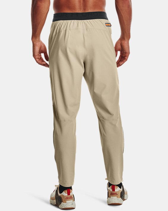 Men's UA Terrain Unstoppable Crop Pants, Brown, pdpMainDesktop image number 1